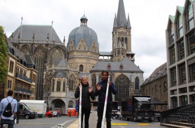 Laura Giese und Bo Kanda Lita Baehre (Bild: Olga Duckwitz/BRF)