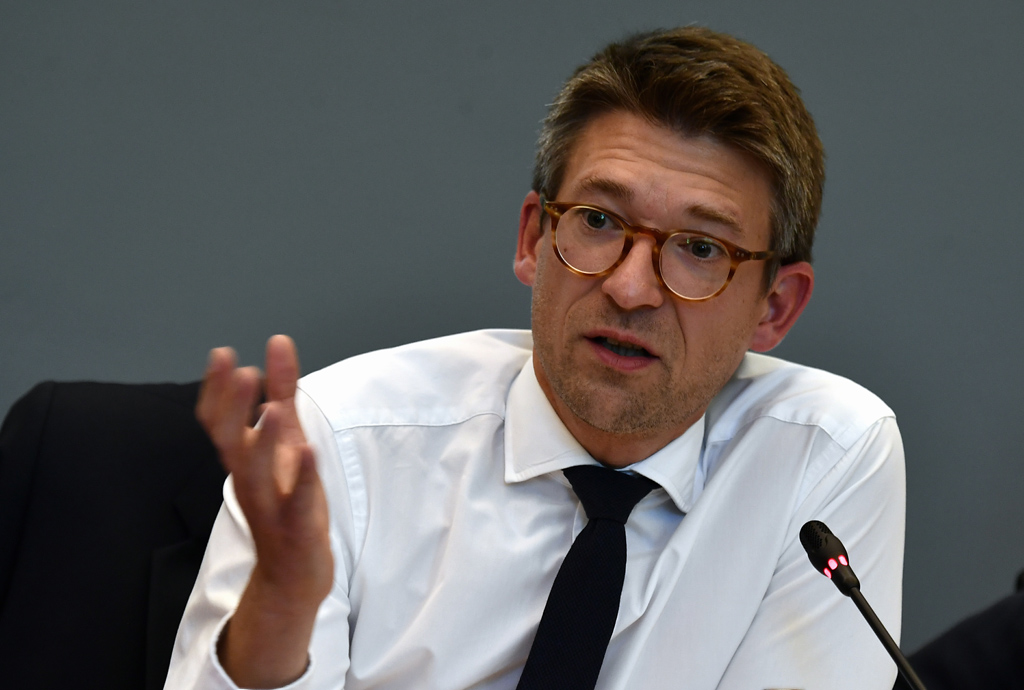 Der wallonische Minister für öffentliche Verwaltung, Pierre-Yves Dermagne (Bild: Eric Lalmand/Belga)