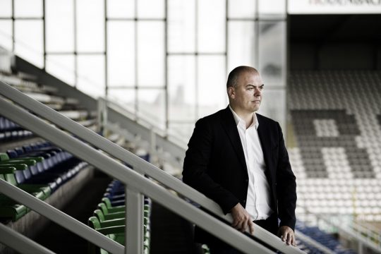 Yves Olivier, Präsident des KSV Roeselare (Bild: Christophe Ketels/Belga)