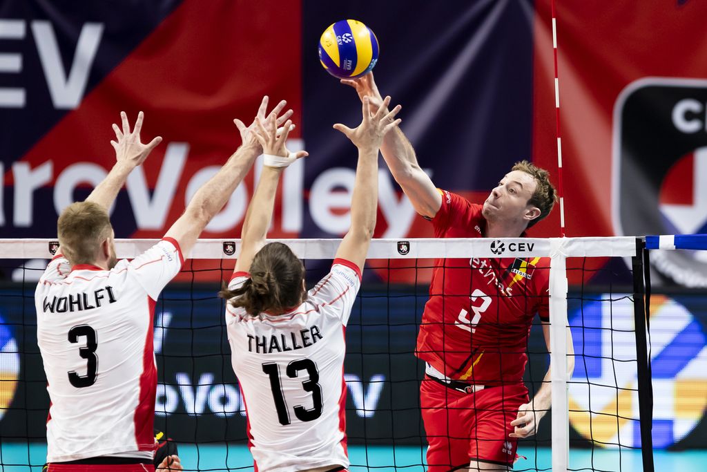 Volleyball-EM: Belgien gegen Österreich
