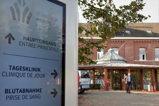 Blutabnahmezentrum im Eupener Krankenhaus (Bild: St. Nikolaus Hospital Eupen)
