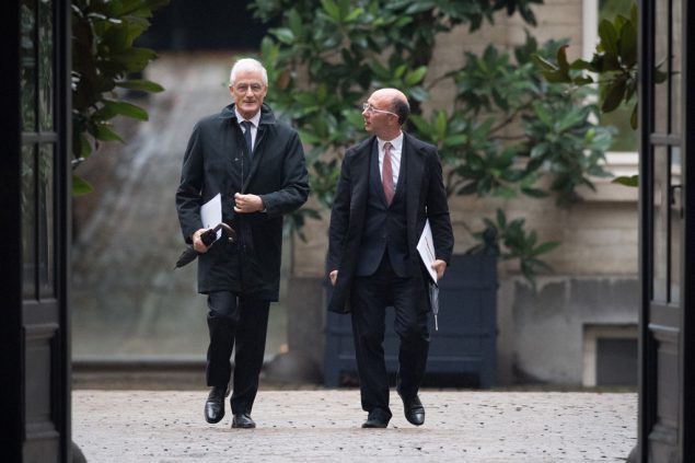 Die "Vor-Regierungsbildner" Geert Bourgeois (N-VA) und Rudy Demotte (PS) (Bild: Benoit Doppagne/Belga)