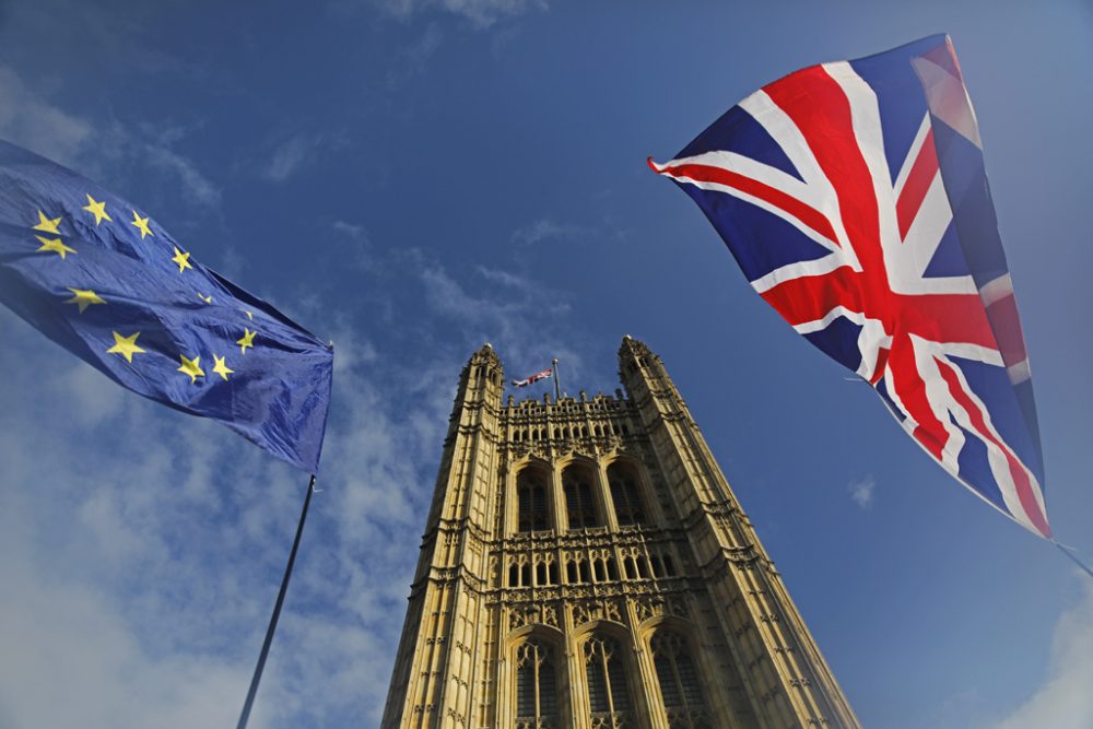 Brexit (Illustrationsbild: Tolga Akmen/AFP)