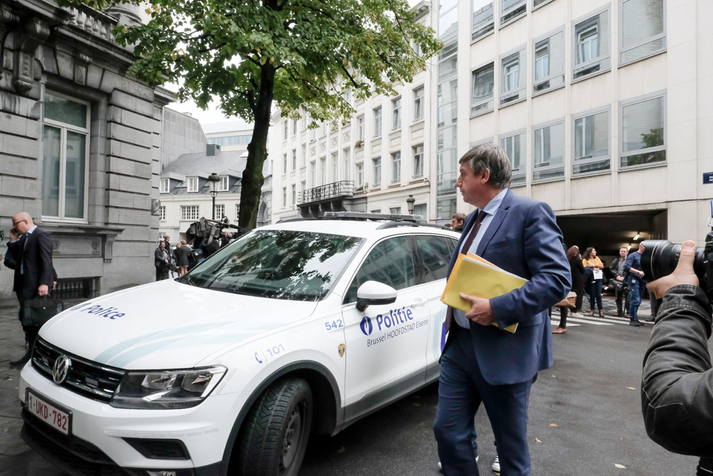 Flämisches Parlament nach Bombendrohung geräumt