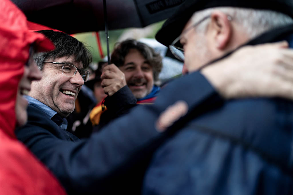 Solidaritätskundgebung Puigdemont