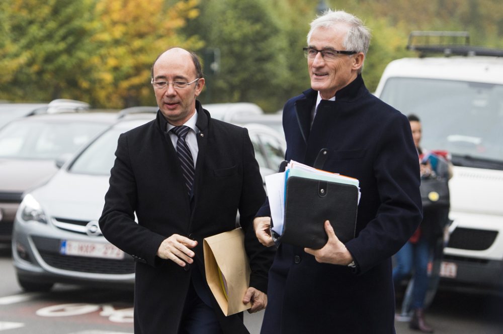 Rudy Demotte und Geert Bourgeois (Bild: Belga)