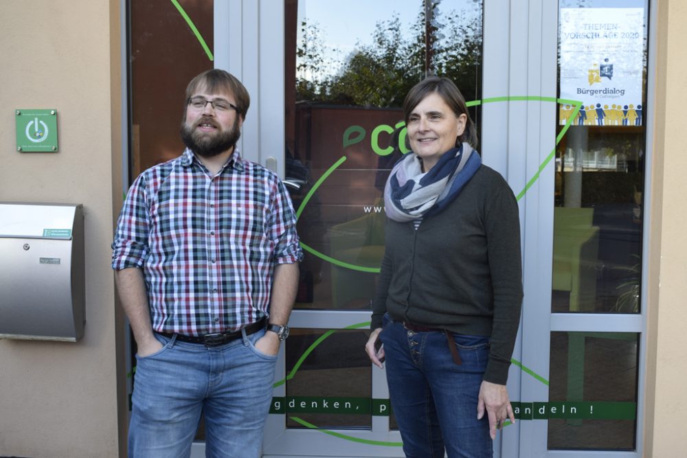 Pascal Collubry und Ingrid Rosenstein (Bild: Chantal Scheuren/BRF)