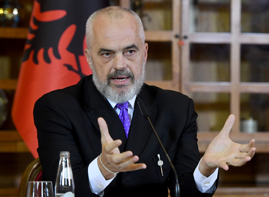 Der albanische Regierungschef Edi Rama (Bild: Gent Shkullaku/AFP)