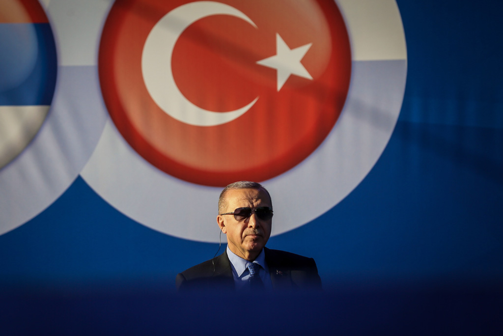 Der türkische Präsident Recep Tayyip Erdogan (Archivbild: Oliver Bunic/AFP)