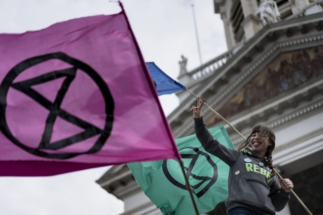 Extinction Rebellion Brüssel