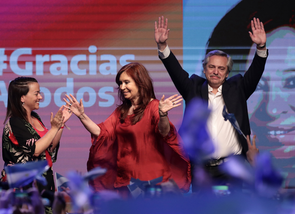 Alberto Fernandez und Cristina Fernandez de Kirchner (Bild: Alejandro Pagni/AFP)