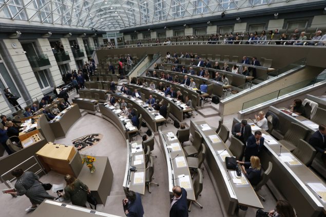 Flämische Opposition verlässt geschlossen die Parlamentssitzung