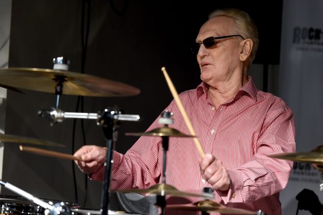Ginger Baker im November 2015 (Bild: Kevin Winter/AFP)
