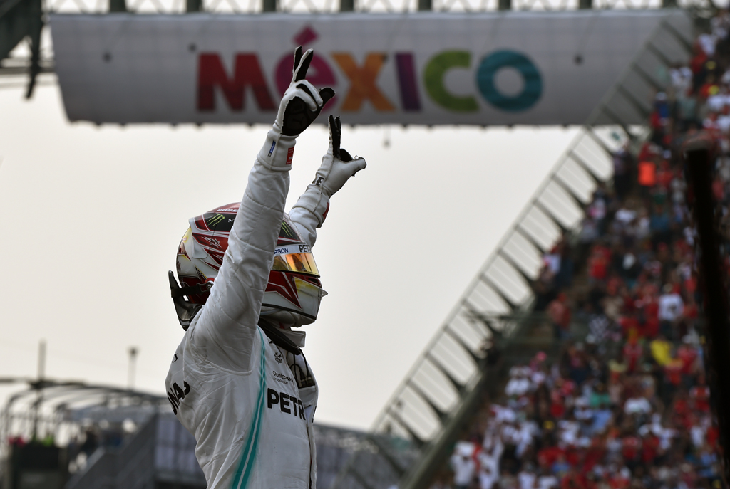 Hamilton gewinnt Formel 1 in Mexiko (Bild: Rodrigo Arangua/AFP)
