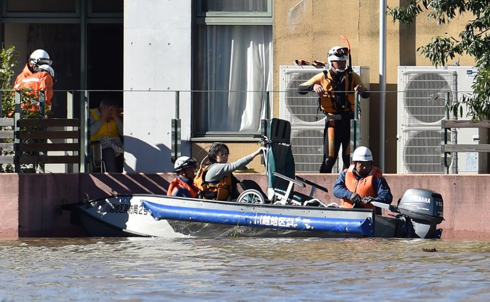 Taifun Hagibis in Japan (Bild: Kazuhiro Nogi/AFP)