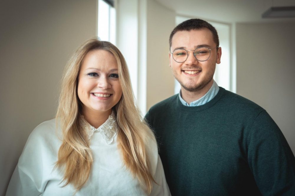 Jolyn Huppertz und Cédric Falter