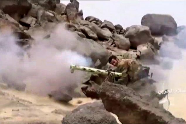 Kämpfer im Jemen-Krieg (Foto: Ansarullah Medien Center/AFP)