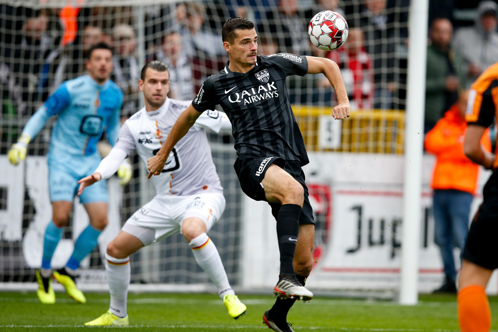 Menno Koch, Verteidiger bei der AS Eupen (Foto: Bruno Fahy, Belga)