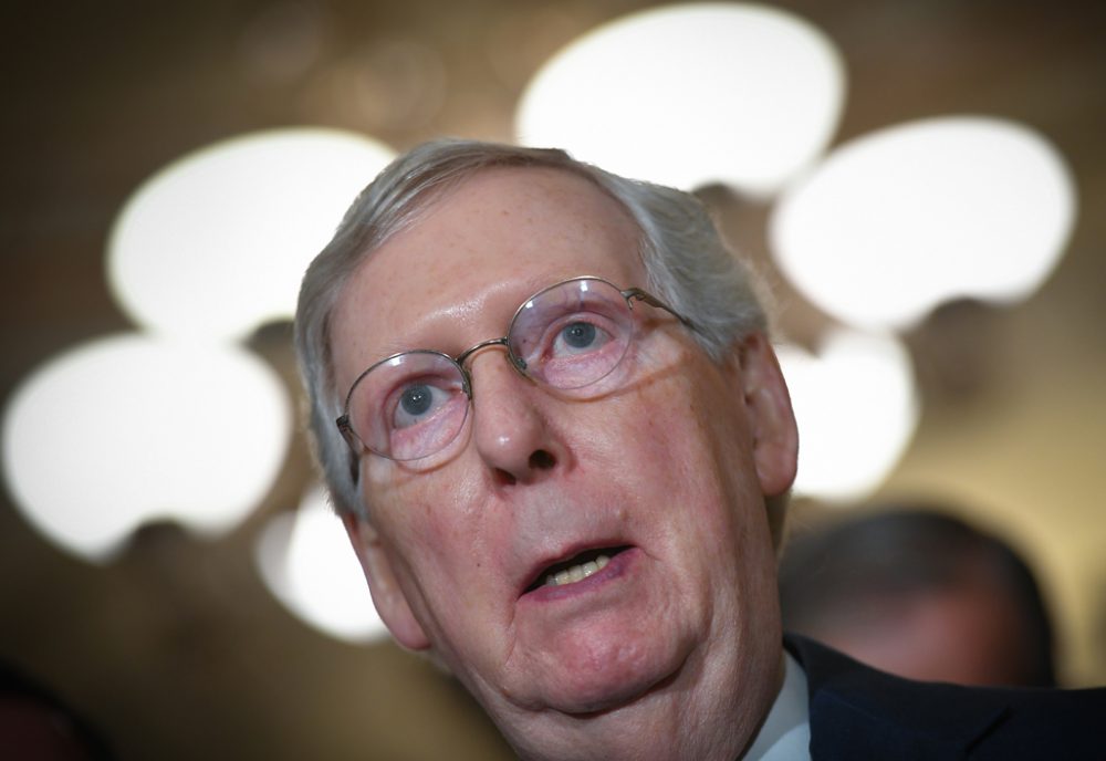 Der Mehrheitsführer der Republikaner im US-Senat, Mitch McConnell (Archivbild: Mandel Ngan/AFP)