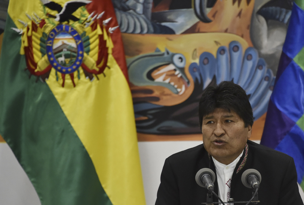 Der bolivianische Präsident Evo Morales (Bild: Aizar Raldes/AFP)