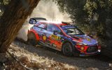 Thierry Neuville/Nicolas Gilsoul im Hyundai i20 WRC bei der Rallye Spanien