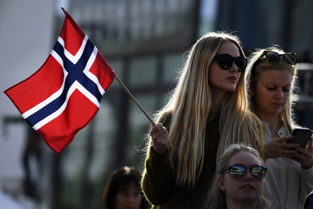 Norwegische Flagge (Illustrationsbild: Yorick Jansens/Belga)