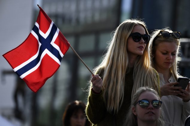 Norwegische Flagge (Illustrationsbild: Yorick Jansens/Belga)