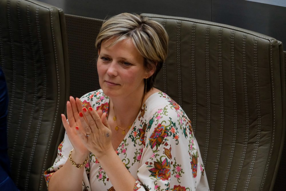 Katrien Partyka kandidiert für den CD&V-Parteivorsitz (Bild: Nicolas Maeterlinck/Belga)