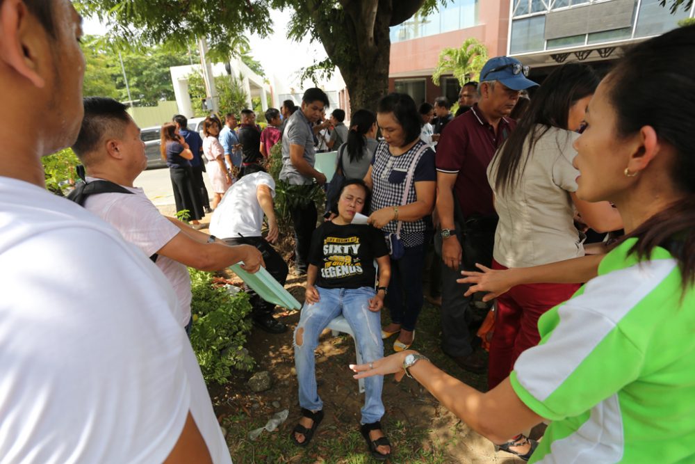 Erneut Erdbeben auf den Philippinen (Foto: Manman Dejeto, AFP