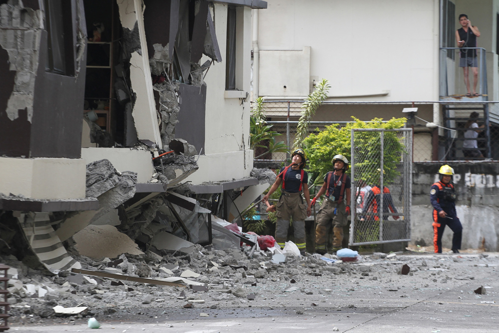 Erneutes Beben erschüttert die Philippinen (Bild: Manman Dejeto/AFP)