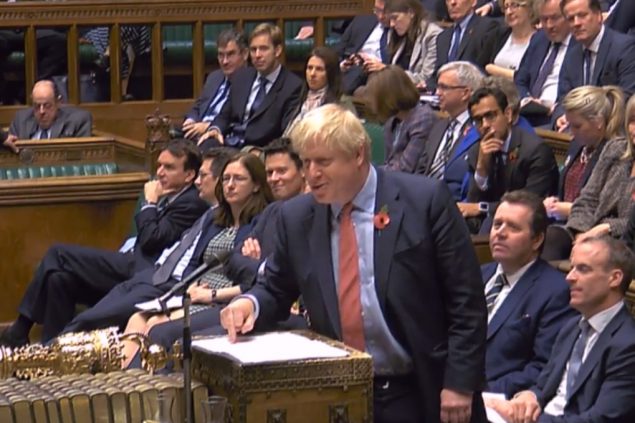 Premierminister Boris Johnson (Foto: UK Parliament's Parliamentary Recording Unit /AFP)