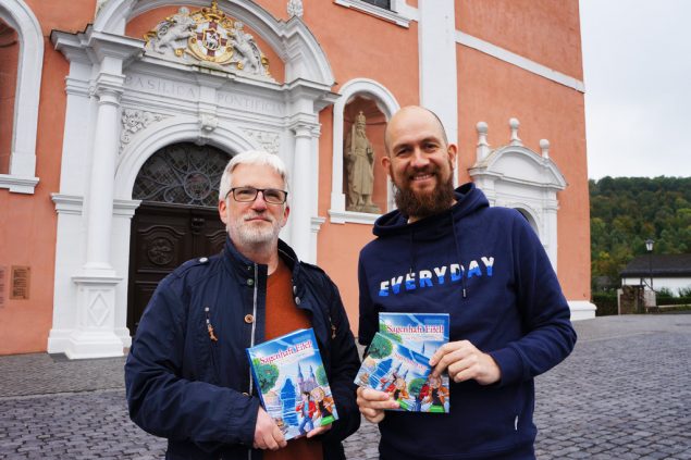 Autor Christian Humberg und Verleger Sven Nieder (Bild: Simonne Doepgen/BRF)