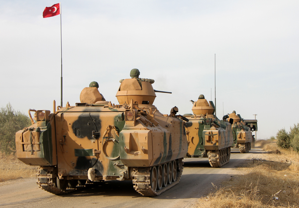 Türkische Soldaten in Syrien (Bild: Aref Tammawi/AFP)