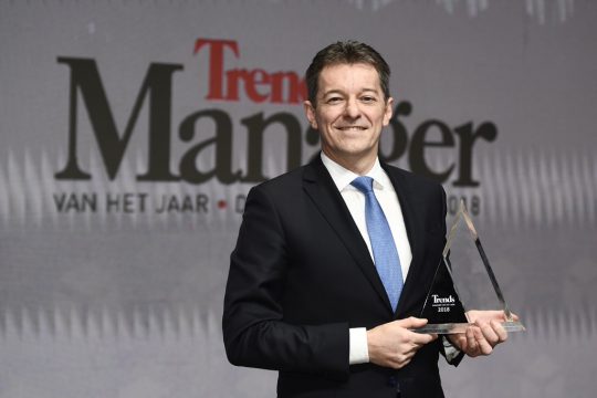 KBC-Chef Johan Thijs zum Manager des Jahres 2018 gewählt