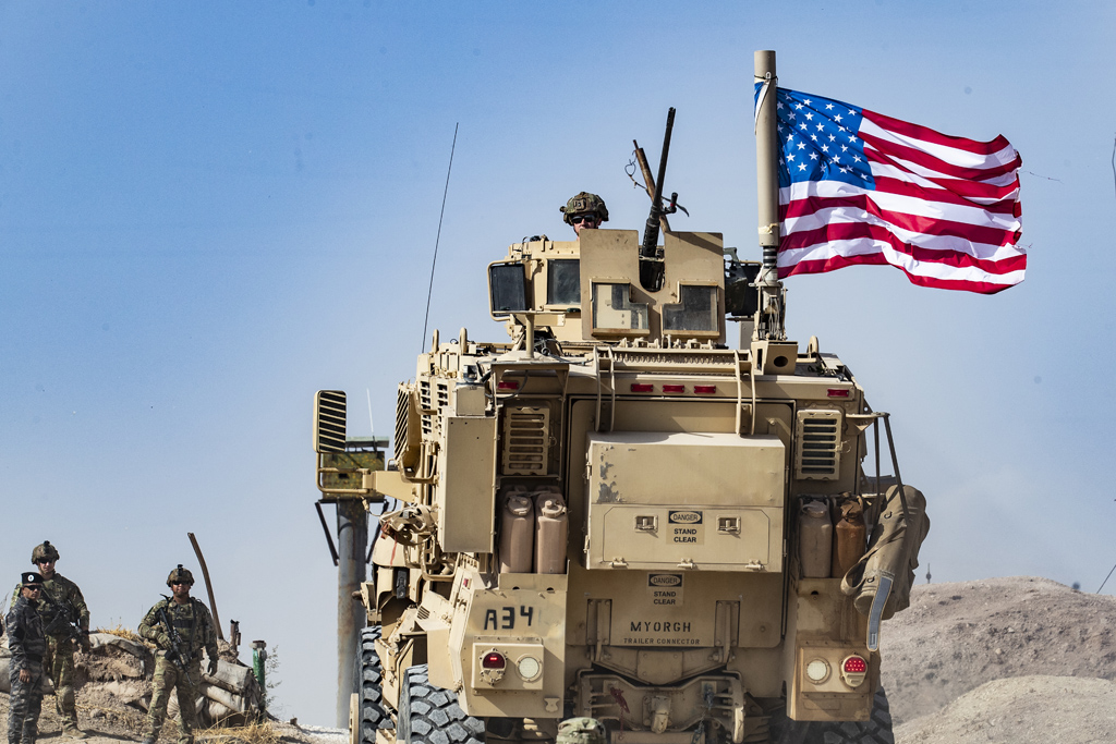 US-Soldat (Bild: Delil Souleiman/AFP)