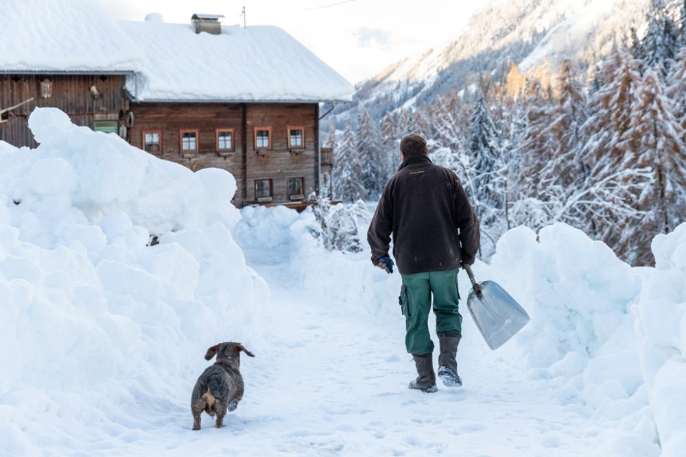 Schnee in Österreich