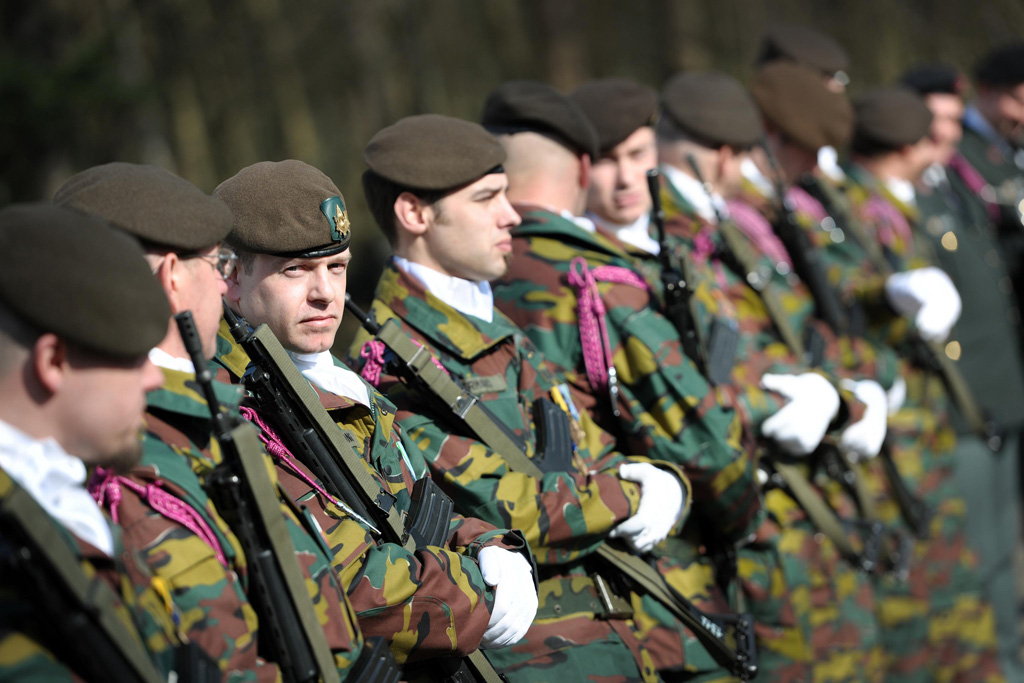 Belgisches Soldaten (Foto: Yorick Jansens, Belga)