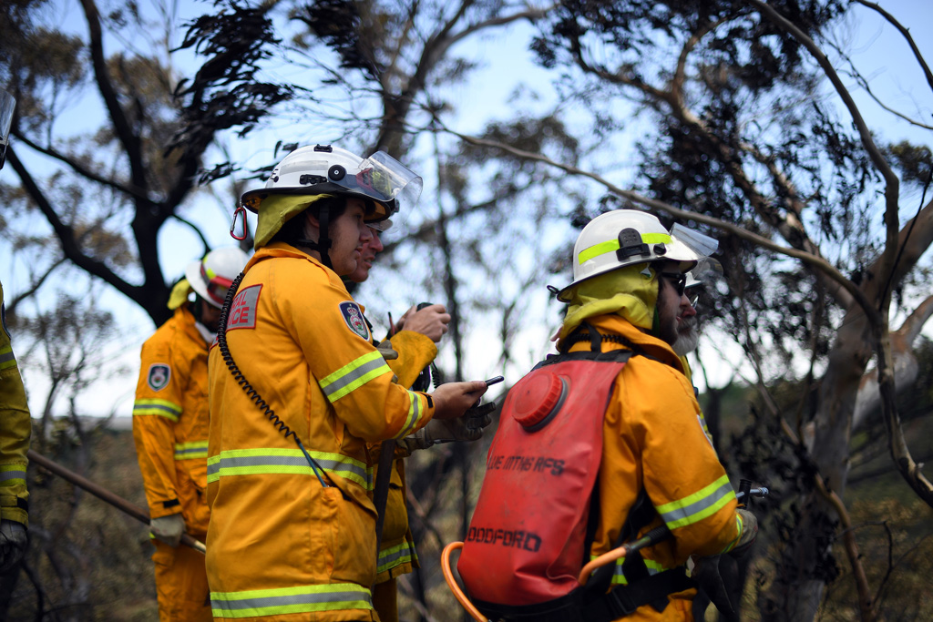 Buschfeuer in Australien (Foto: Saeed Khan, AFP)