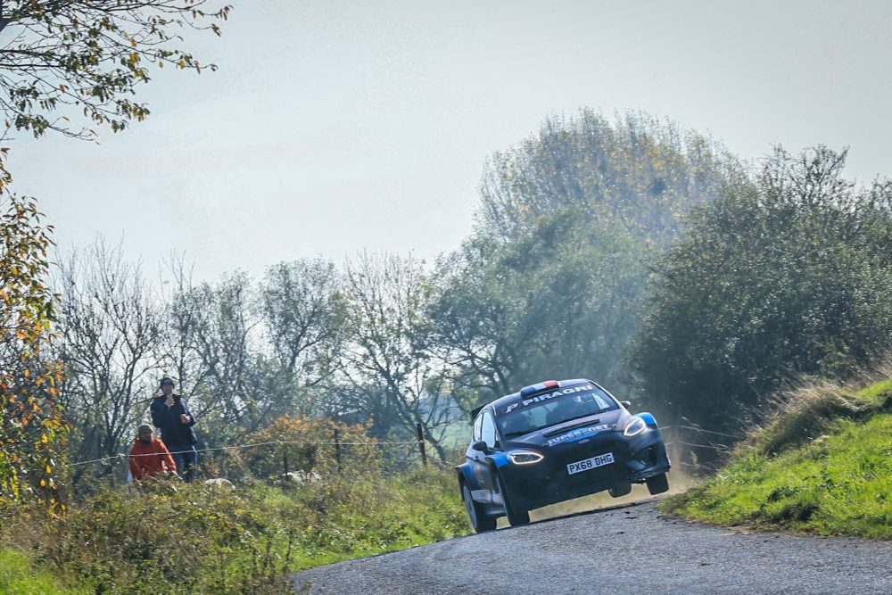 Stéphane Lefebvre bei der Rallye du Condroz (Bild: BRC)