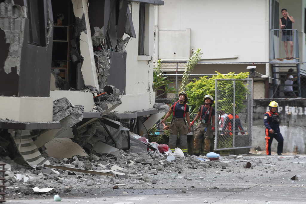 Erdbeben auf den Philippinen (Bild: Manman Dejeto/AFP)