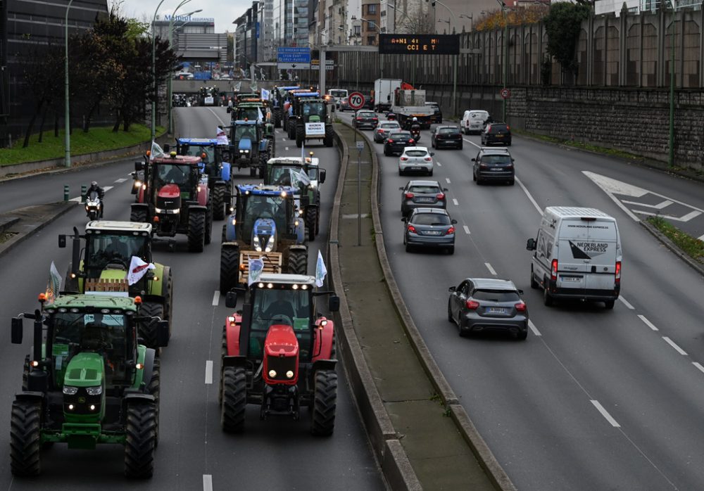 Bauernprotest in Frankreich