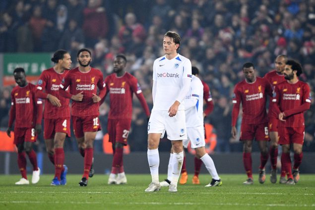 Racing Genk verliert in Liverpool