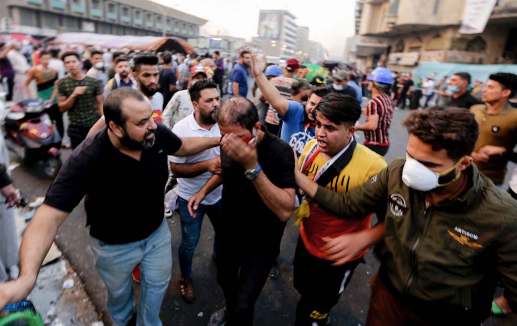 Proteste im Irak (Archivbild: Sbah Arar/AFP)