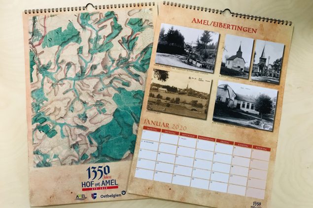 Amel-Kalender zum 1.350. Jubiläum (Bild: Touristinfo Amel)