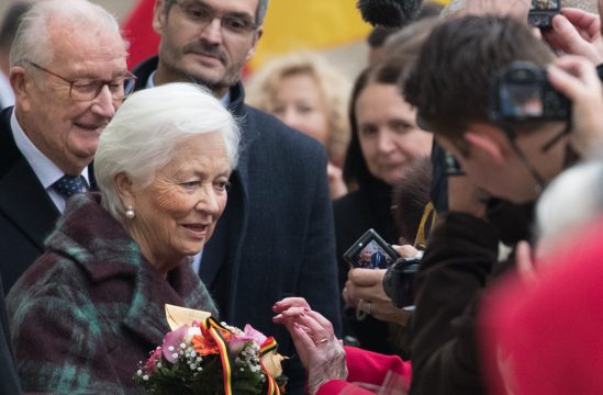 König Albert und Königin Paola nach dem Te Deum (Bild: Benoît Doppagne/Belga)