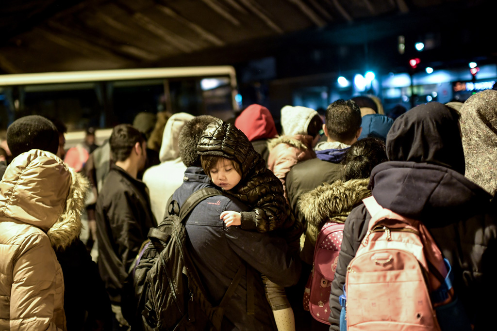 Die Flüchtlingscamps bei Paris werden geräumt