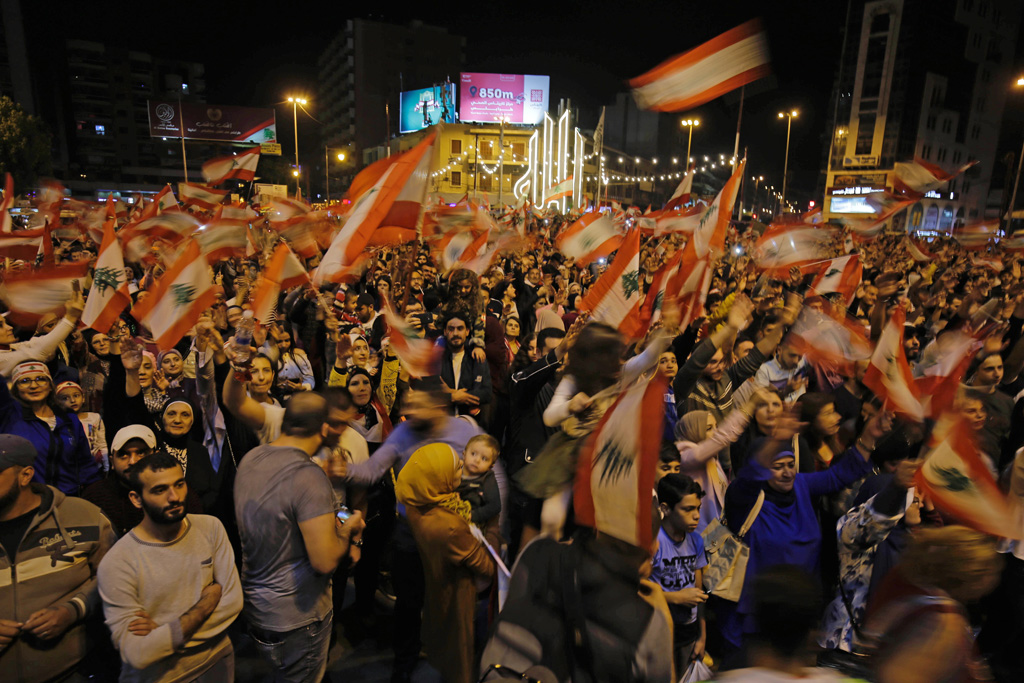 Proteste in Libanon (Archivbild: Ibrahim Chalhoub/AFP)