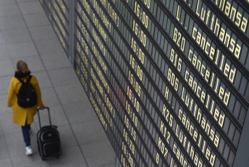 Streik bei der Lufthansa (8. November 2019)