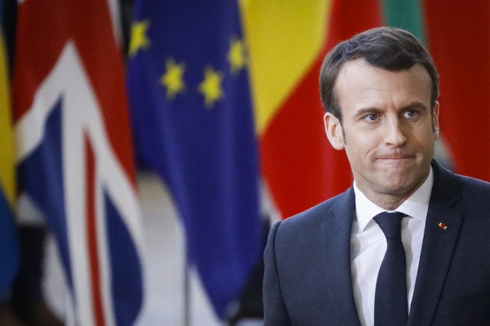 Frankreichs Präsident Emmanuel Macron (Bild: Thierry Roge/Belga)