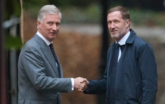 König Philippe und Paul Magnette am 4. November (Bild: Benoît Doppagne/Belga)